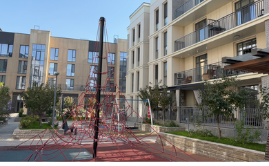 Architectural design of the residential complex Koktobe City. Architectural design services. Architectural bureau INK Architects