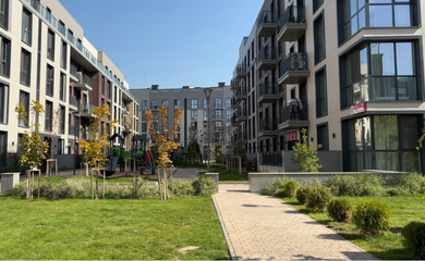 Architectural design of the residential complex Koktobe City. Architectural design services. Architectural bureau INK Architects