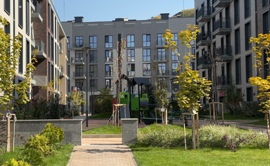 Architectural design of the residential complex Koktobe City. Architectural design services. Architectural bureau INK Architects