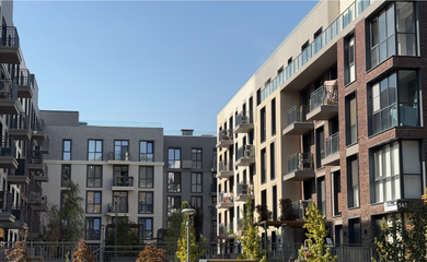 Architectural design of the residential complex Koktobe City. Architectural design services. Architectural bureau INK Architects