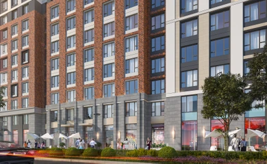 Architectural design of the residential complex Gamma. Architectural design, building design services. Architectural bureau INK Architects