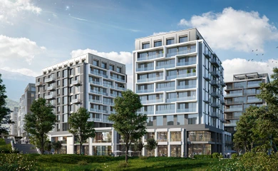 Architectural design of the Hayat Meliora concept in Almaty. Architectural design services. Architectural bureau INK Architects