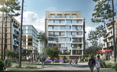 Architectural design of the Hayat Meliora concept in Almaty. Architectural design services. Architectural bureau INK Architects