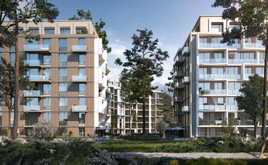 Architectural design of the Hayat Meliora concept in Almaty. Architectural design services. Architectural bureau INK Architects