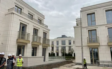 Architectural design of the residental complex Dostyk 300. Architectural design services. Architectural bureau INK Architects