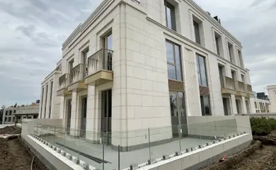 Architectural design of the residental complex Dostyk 300. Architectural design services. Architectural bureau INK Architects
