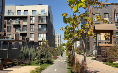 Architectural design of the residential complex Koktobe City. Architectural design services. Architectural bureau INK Architects