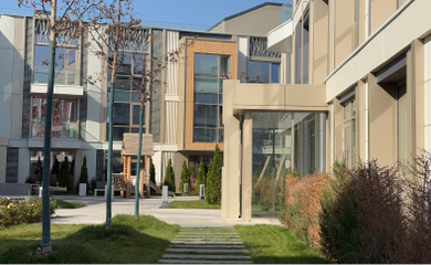 Architectural design of the residential complex President's Park. Architectural bureau INK Architects