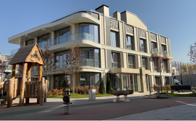 Architectural design of the residential complex President's Park. Architectural bureau INK Architects