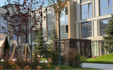 Architectural design of the residential complex President's Park. Architectural bureau INK Architects