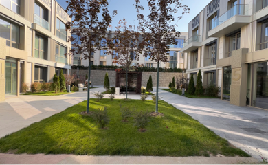 Architectural design of the residential complex President's Park. Architectural bureau INK Architects