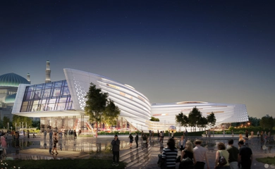 Central Mosque library