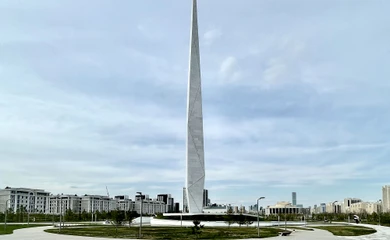 Architectural design of the monument to the 25th anniversary of the independence of th Republic of Kazakhstan. Architectural design services. Architectural bureau INK Architects