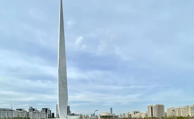 Architectural design of the monument to the 25th anniversary of the independence of th Republic of Kazakhstan. Architectural design services. Architectural bureau INK Architects