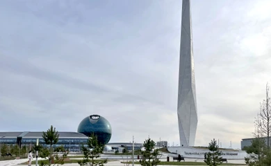 Architectural design of the monument to the 25th anniversary of the independence of th Republic of Kazakhstan. Architectural design services. Architectural bureau INK Architects