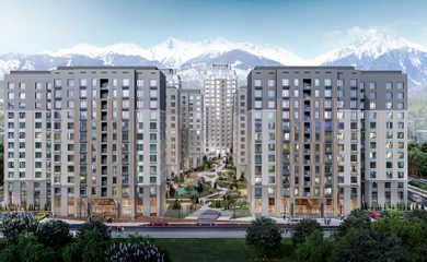 Architectural design of the residential complex Oner. Architectural design, building design services. Architectural bureau INK Architects