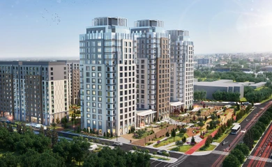 Architectural design of the residential complex Oner. Architectural design, building design services. Architectural bureau INK Architects