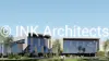 Architectural design concept of the Astana Faraby School 660. Building design services. Architectural bureau INK Architects