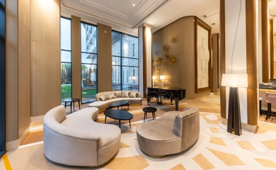 Interior design for the resort complex Swissotel Wellness. Interior design services. Architectural firm INK Architects