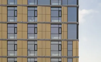 Architectural design of the multifunctional complex Capital Park. Architectural design services. Architectural bureau INK Architects