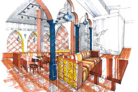 Interior Design Restaurant "Tubeteyka" | INK-A Design Interior Projects