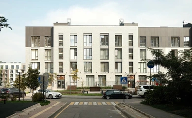 Architectural design of the residential complex Koktobe City. Architectural design services. Architectural bureau INK Architects